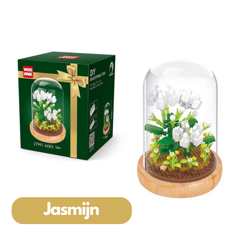 Botanische Bloemen Bouwset voor Kinderen – FloraForge Botanical Kit Creatieve Decoratie 14+