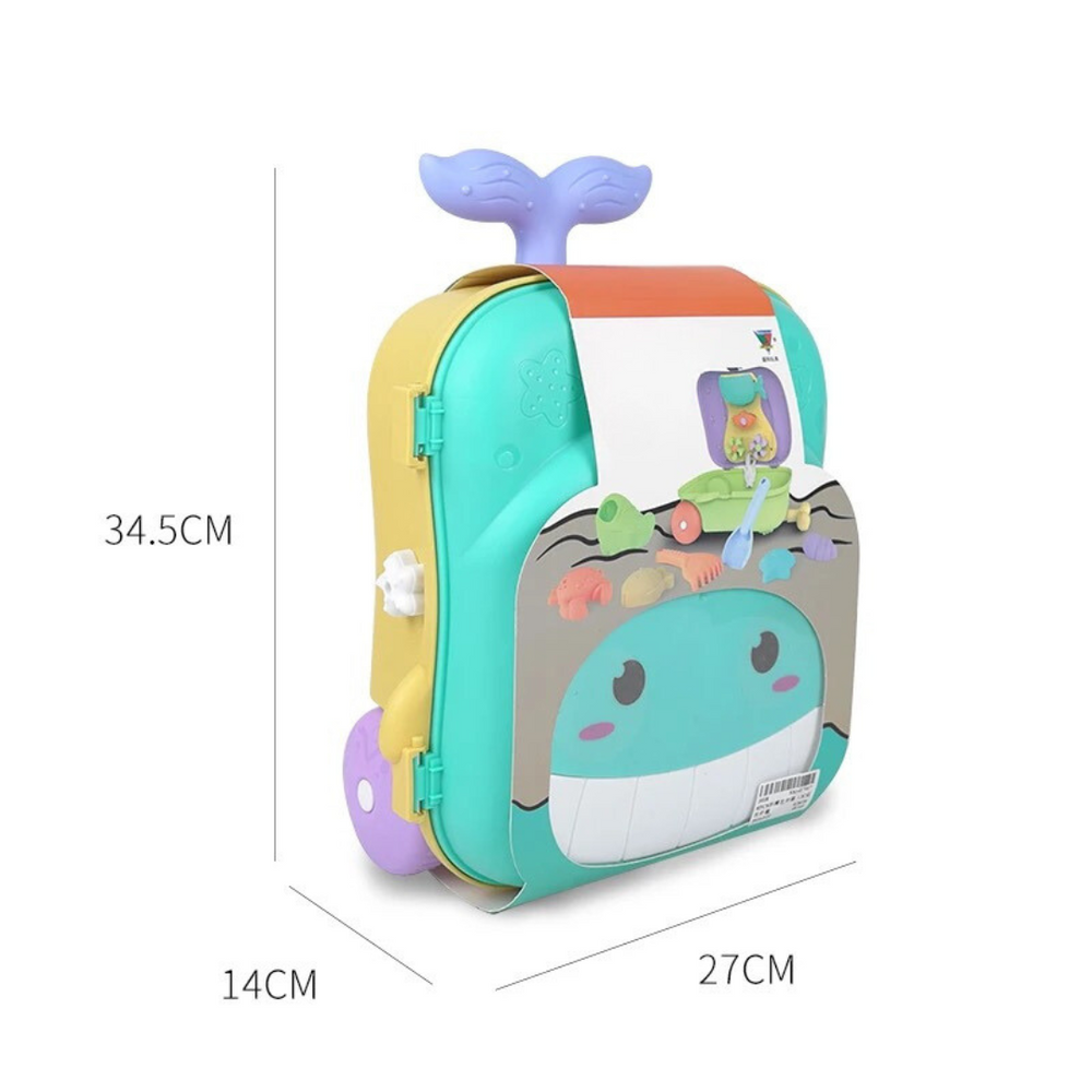 Strandspeelgoed Trolley voor Kinderen – Complete Set voor Zandplezier – Sunplay Zandavontuur