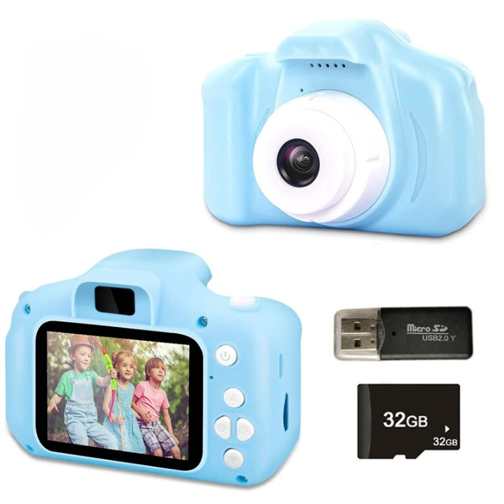 Kindercamera met Foto & Video – HD Camera voor Kinderen (3+)
