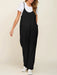 Zwangerschapsjumpsuit met grote zakken – loose fit, rekbare katoenmix | positiekleding