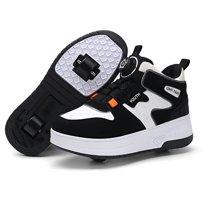 Kinderschoenen met Inklapbare Wieltjes | SwiftGlide Adventure Shoes – Sneakers om te Lopen en Rijden in Eén