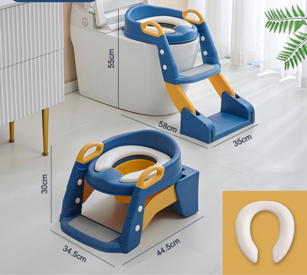 Toilettrainer met Trapje voor Peuters – Veilige Zindelijkheidstraining Thuis