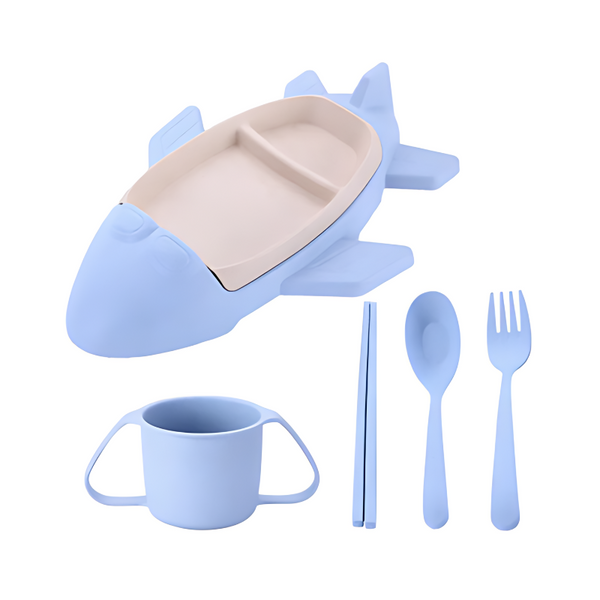 MealRacer Kinder Eetset – Autovormig, Veilig & Duurzaam voor 1-5+ Jaar