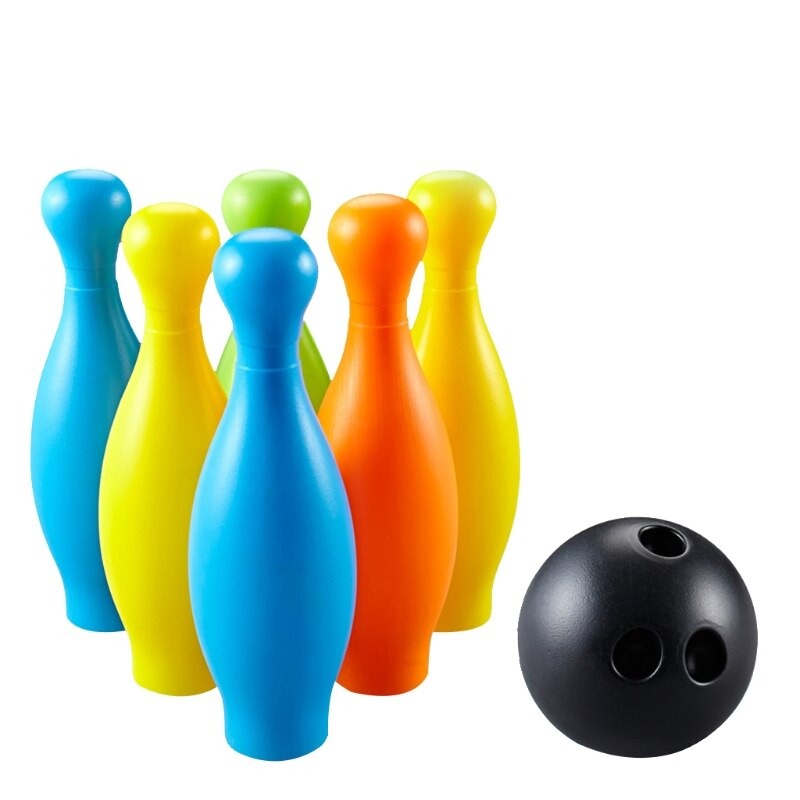 Bowling Set voor Kinderen – Kleurrijke Kegels & Ballen – Veilig Plastic – Binnen & Buiten