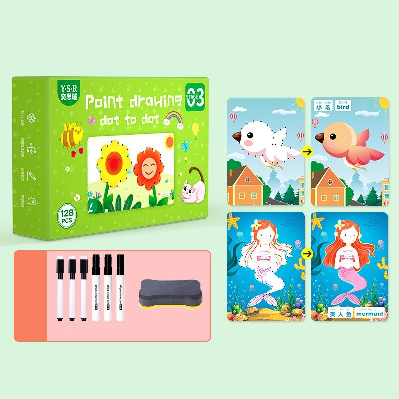 SkillSprout Learning Workbook – Tracing & Rekenspelletjes voor Peuters en Kleuters
