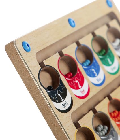 CountiMaze Magnetisch Educatief Speelgoed Puzzel – Tellen, Kleurherkenning & Fijne Motoriek voor Kinderen 1-6 Jaar