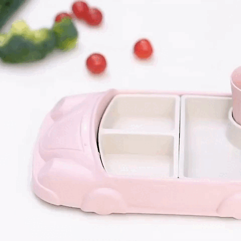 MealRacer Kinder Eetset – Autovormig, Veilig & Duurzaam voor 1-5+ Jaar