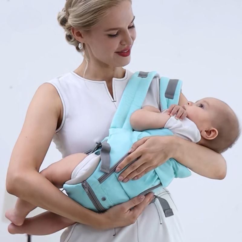 Ergonomische 3-in-1 Baby Draagzak – Comfortabel & Ademend voor Ouders en Kind