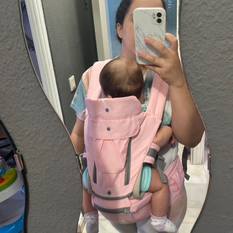 Ergonomische 3-in-1 Baby Draagzak – Comfortabel & Ademend voor Ouders en Kind