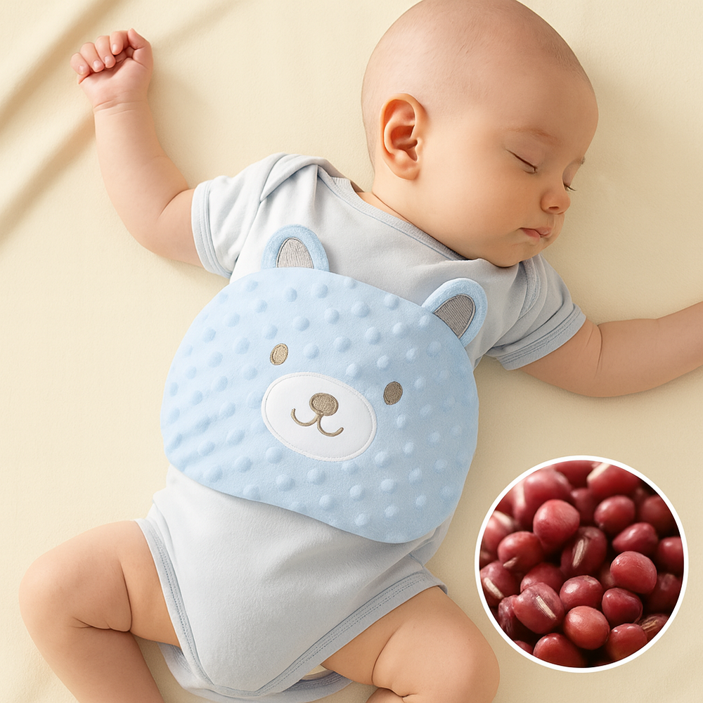 Warmtekussen Baby – Tegen Krampjes & Buikpijn (0–3 jaar) | Zacht & Veilig