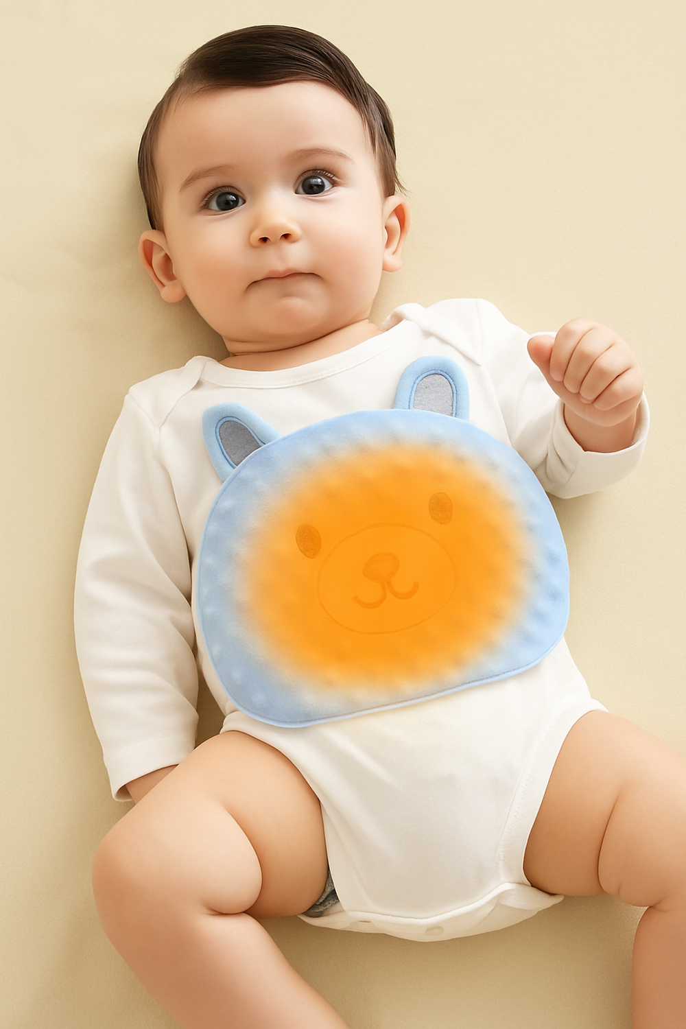Warmtekussen Baby – Tegen Krampjes & Buikpijn (0–3 jaar) | Zacht & Veilig