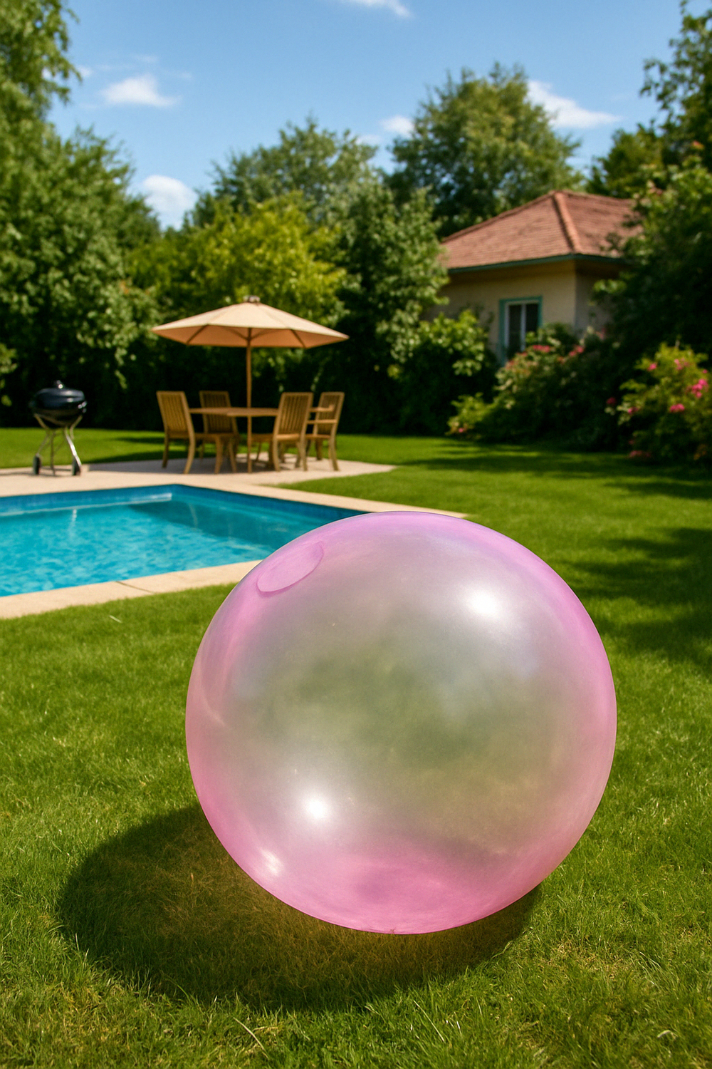 Opblaasbare Bal 120 cm – Grote Speelbal voor Kinderen Buiten