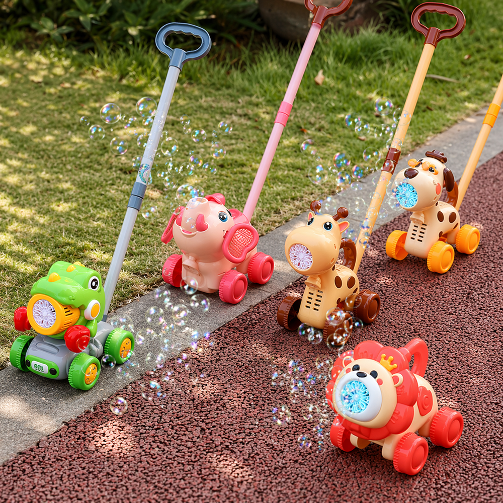 Bubble Blower Duwwagen – Automatische Bellenblaas | Buitenspeelgoed