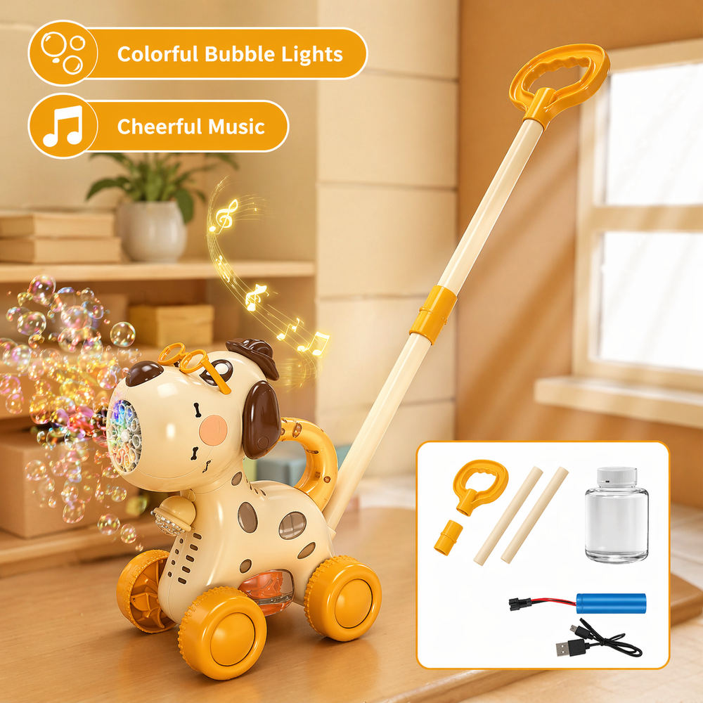 Bubble Blower Duwwagen – Automatische Bellenblaas | Buitenspeelgoed