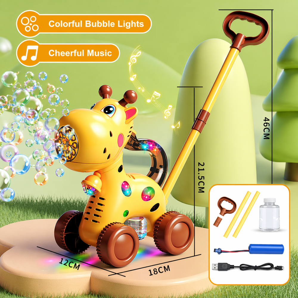 Bubble Blower Duwwagen – Automatische Bellenblaas | Buitenspeelgoed