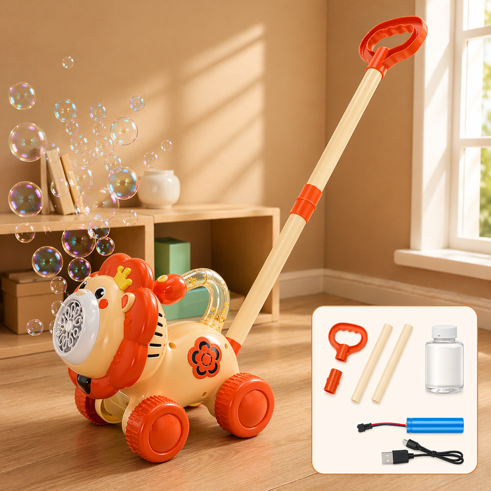 Bubble Blower Duwwagen – Automatische Bellenblaas | Buitenspeelgoed