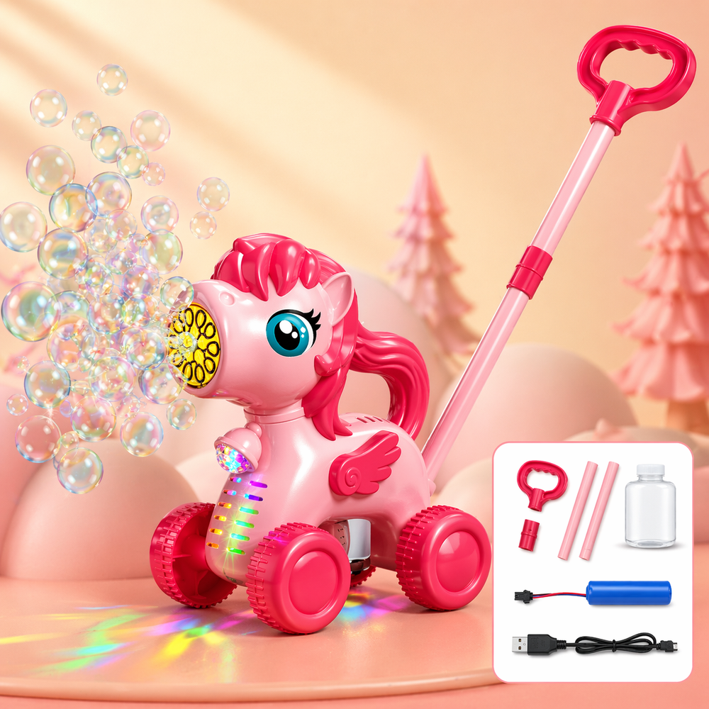 Bubble Blower Duwwagen – Automatische Bellenblaas | Buitenspeelgoed