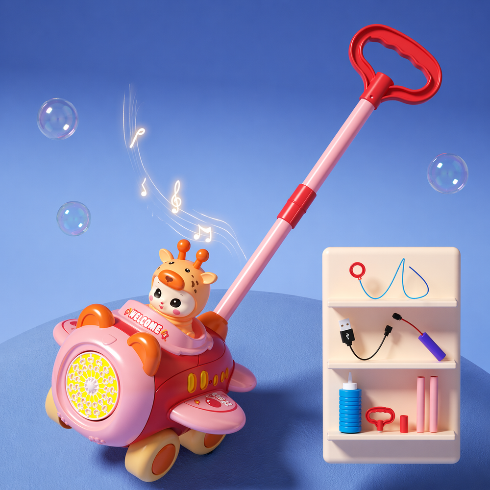 Bubble Blower Duwwagen – Automatische Bellenblaas | Buitenspeelgoed