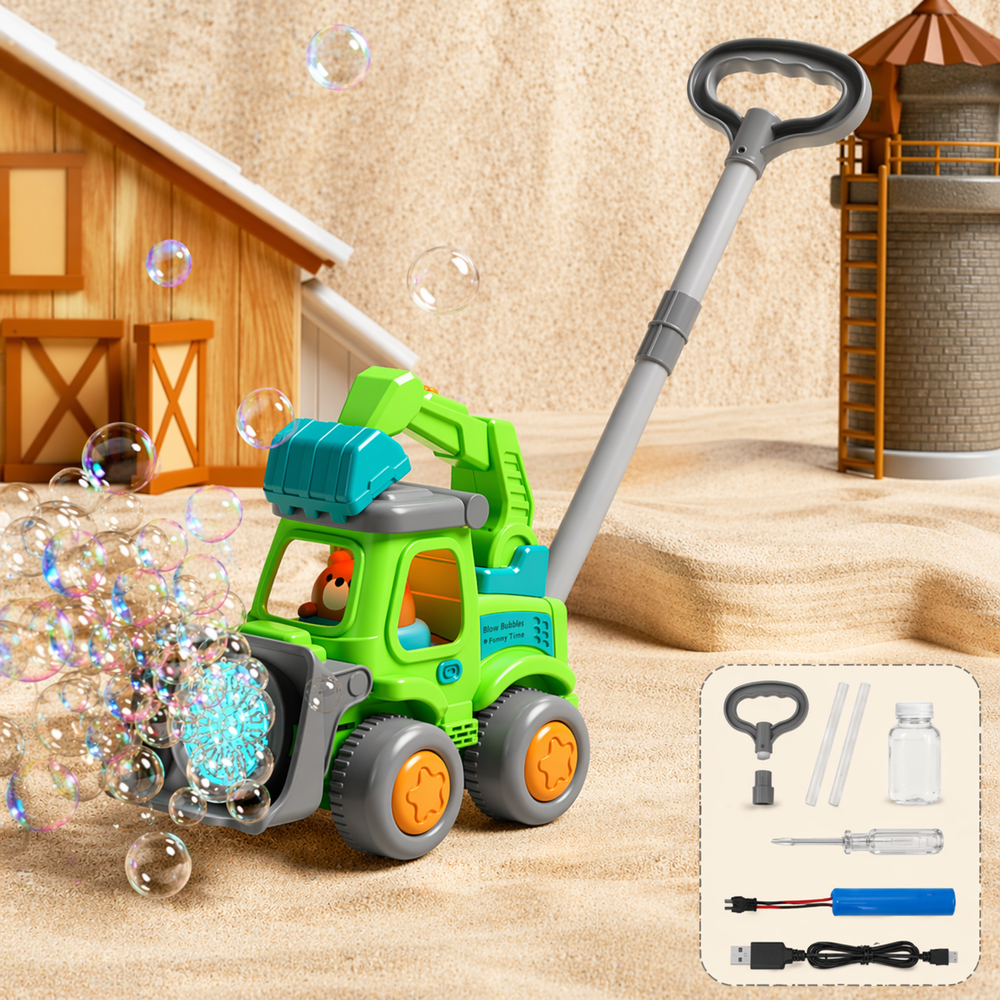 Bubble Blower Duwwagen – Automatische Bellenblaas | Buitenspeelgoed