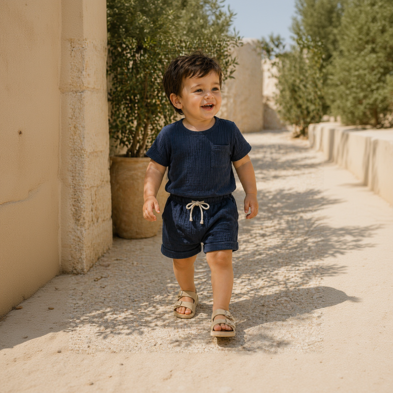 Baby Zomer Outfit – Luchtige 2-Delige Kleding Set | 3 mnd – 3 jaar
