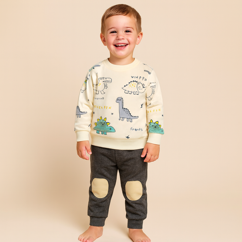 Dinosaurus Spinosaurus Jongens 2-Delige Set – Sweater & Joggingbroek