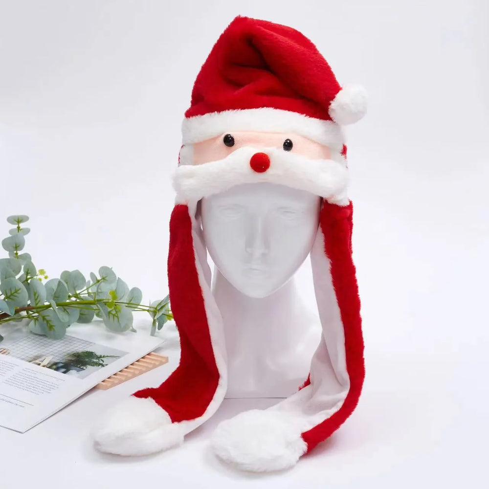 Interactieve Hoed met Beweegbare Oren – Zachte Pluche Winterhoed voor Kinderen & Volwassenen | Perfect voor Cosplay, Feest & Cadeau
