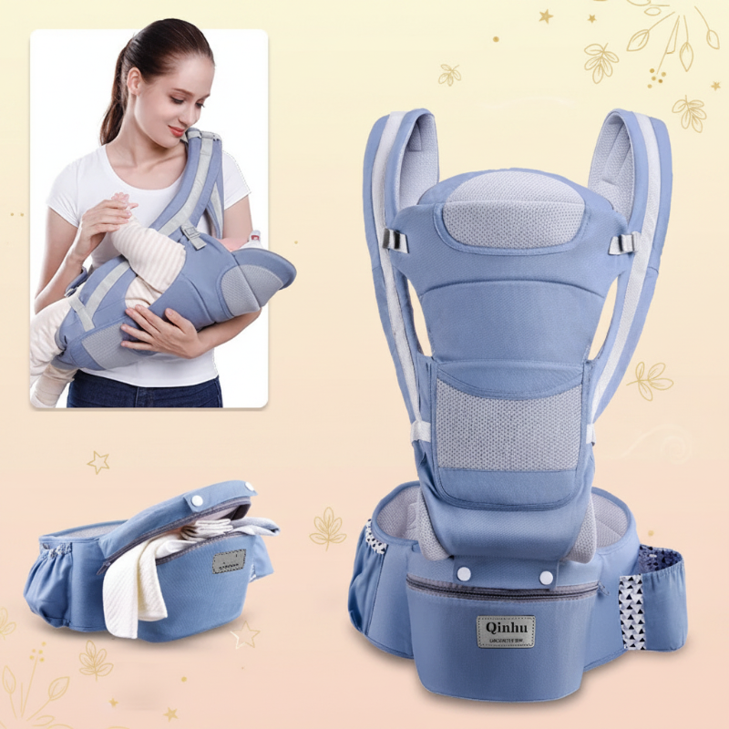 Ergonomische babydraagzak 3-in-1 – verstelbaar