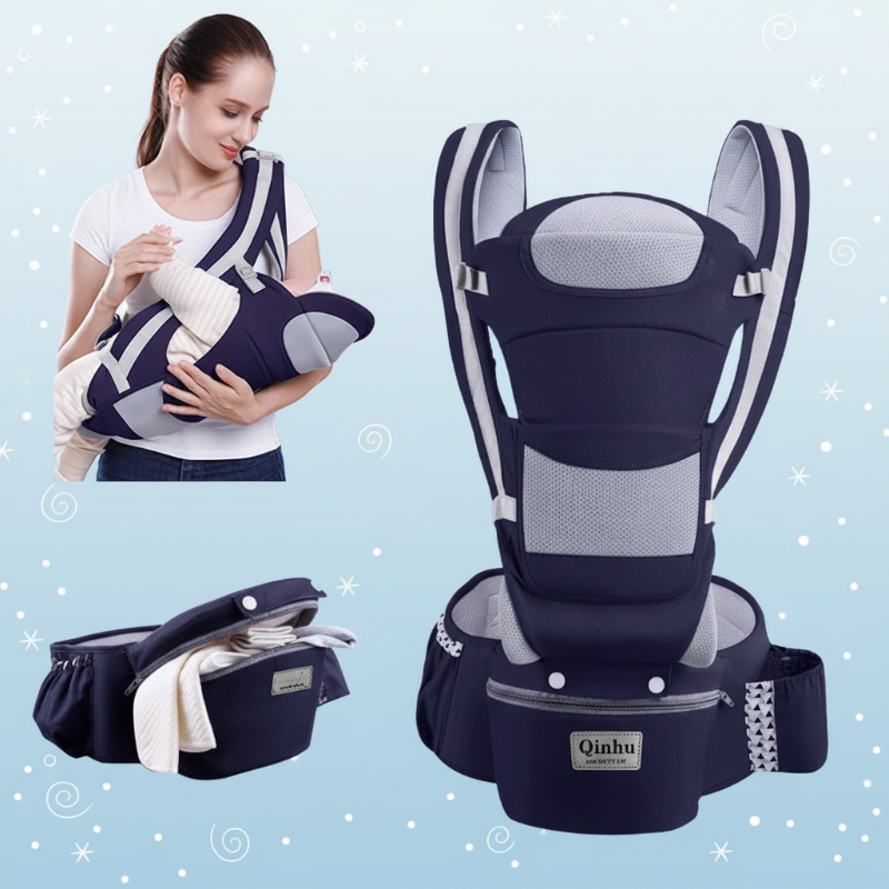 Ergonomische babydraagzak 3-in-1 – verstelbaar