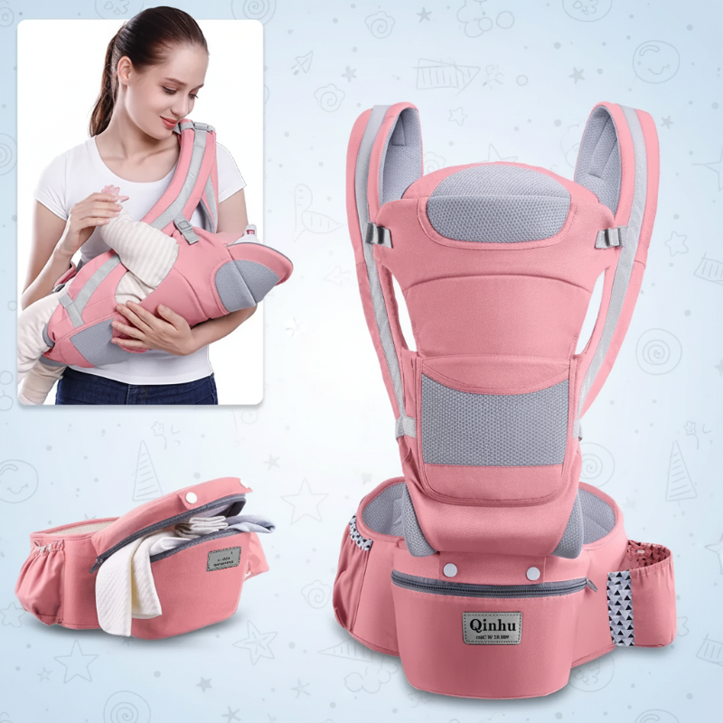 Ergonomische babydraagzak 3-in-1 – verstelbaar