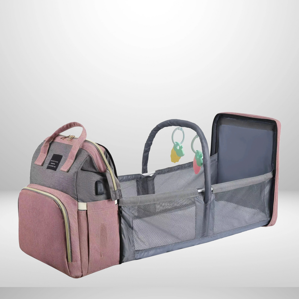 Luiertas met Bed & USB – Waterdicht & Ruim