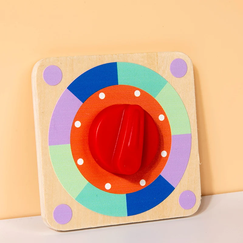 Magnetisch busy board Montessori van hout – keuze uit 12 activiteiten, compact | activiteitenbord