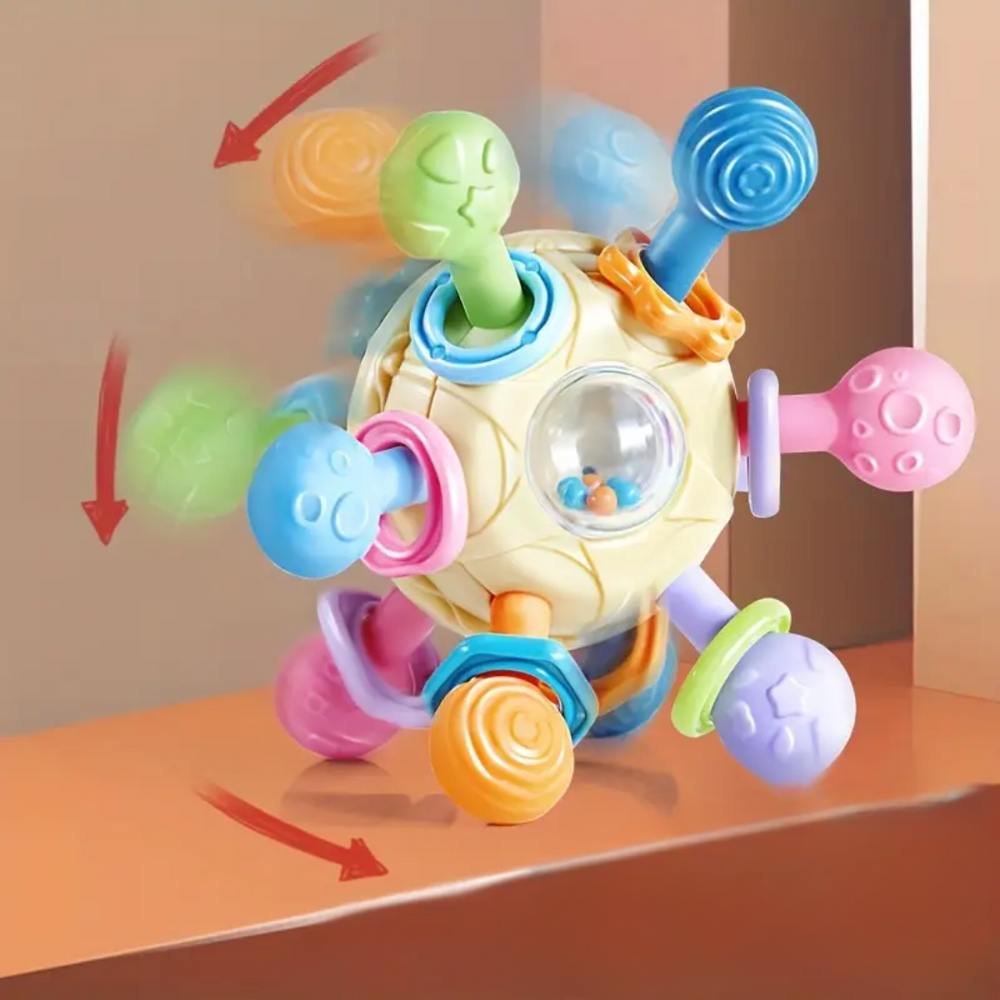 Bubble Busy Speelbal voor Baby’s – Zintuiglijk & Veilig BPA-vrij Speelgoed