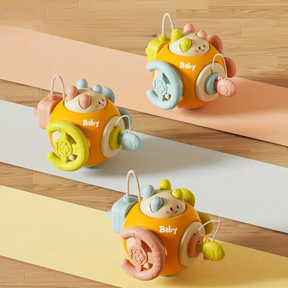 Montessori Fun Ball – Educatieve Baby Bal voor Sensorische Ontwikkeling & Fijne Motoriek