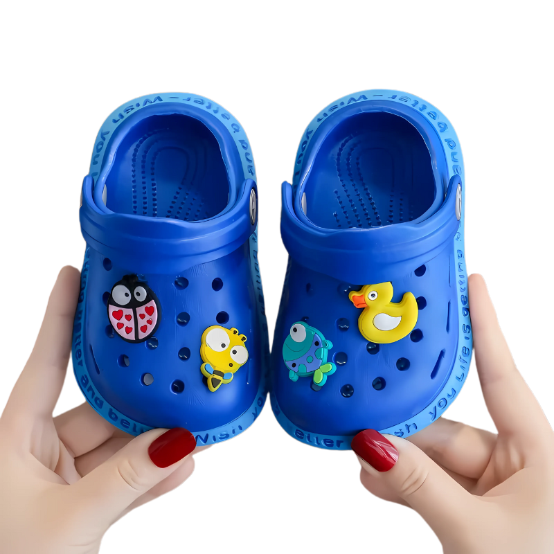 Peuter Zomerschoenen met Hielband | TinySteps Sunny Clogs – Lichtgewicht, Ademend en Perfect voor Spelen en Buiten