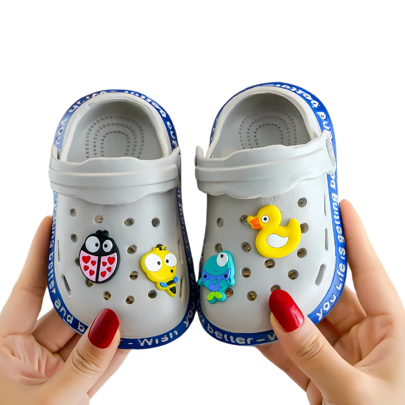 Peuter Zomerschoenen met Hielband | TinySteps Sunny Clogs – Lichtgewicht, Ademend en Perfect voor Spelen en Buiten
