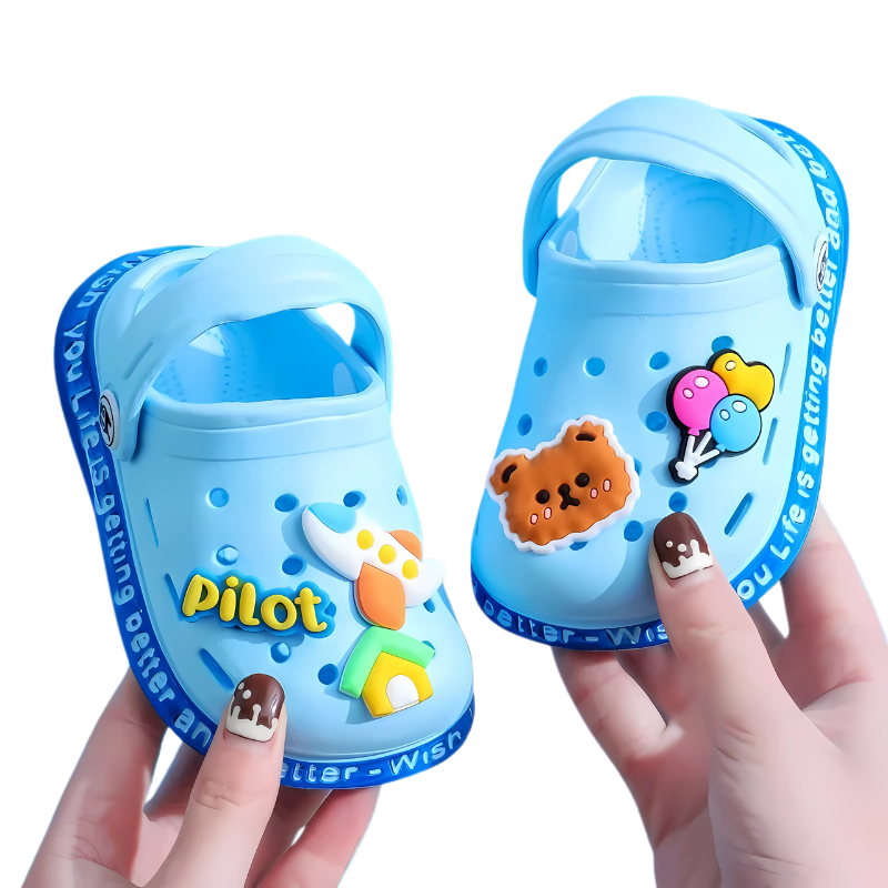 Peuter Zomerschoenen met Hielband | TinySteps Sunny Clogs – Lichtgewicht, Ademend en Perfect voor Spelen en Buiten