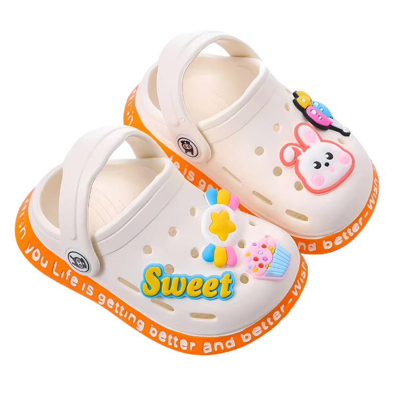 Peuter Zomerschoenen met Hielband | TinySteps Sunny Clogs – Lichtgewicht, Ademend en Perfect voor Spelen en Buiten
