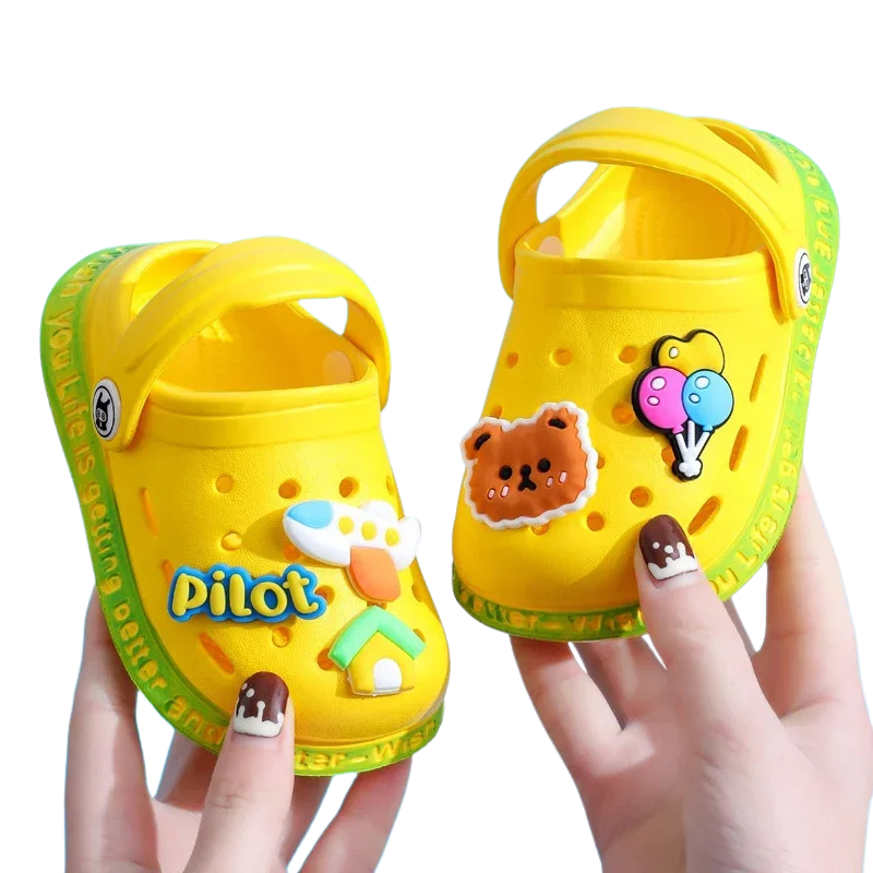 Peuter Zomerschoenen met Hielband | TinySteps Sunny Clogs – Lichtgewicht, Ademend en Perfect voor Spelen en Buiten