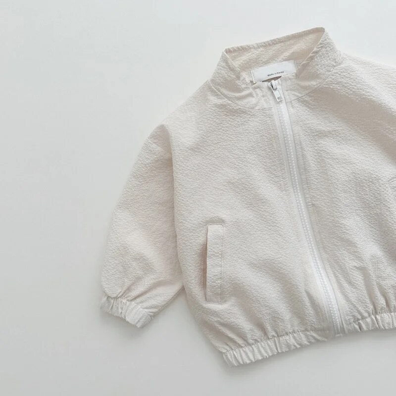 Trendy Kinder Bomber Outfit - Baby Peuter Kleuter Kinderen, Zwart/Wit, Katoen, Maat 0-5 Jaar