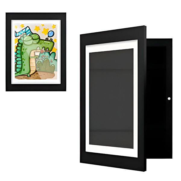 Stevig Kunstframe voor Kinderen | Bewaar & Toon Creatieve Kunstwerken | Duurzaam Houten Fotolijst