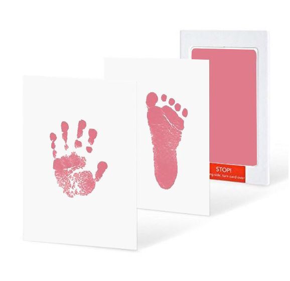 Baby handafdruk- en voetafdrukset – aandenken keepsake