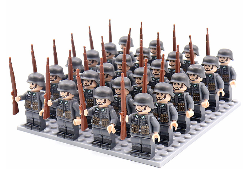 Bouwfiguren Set Kind – 21x Bouwpoppen Compatibel met Bouwstenen (6+)
