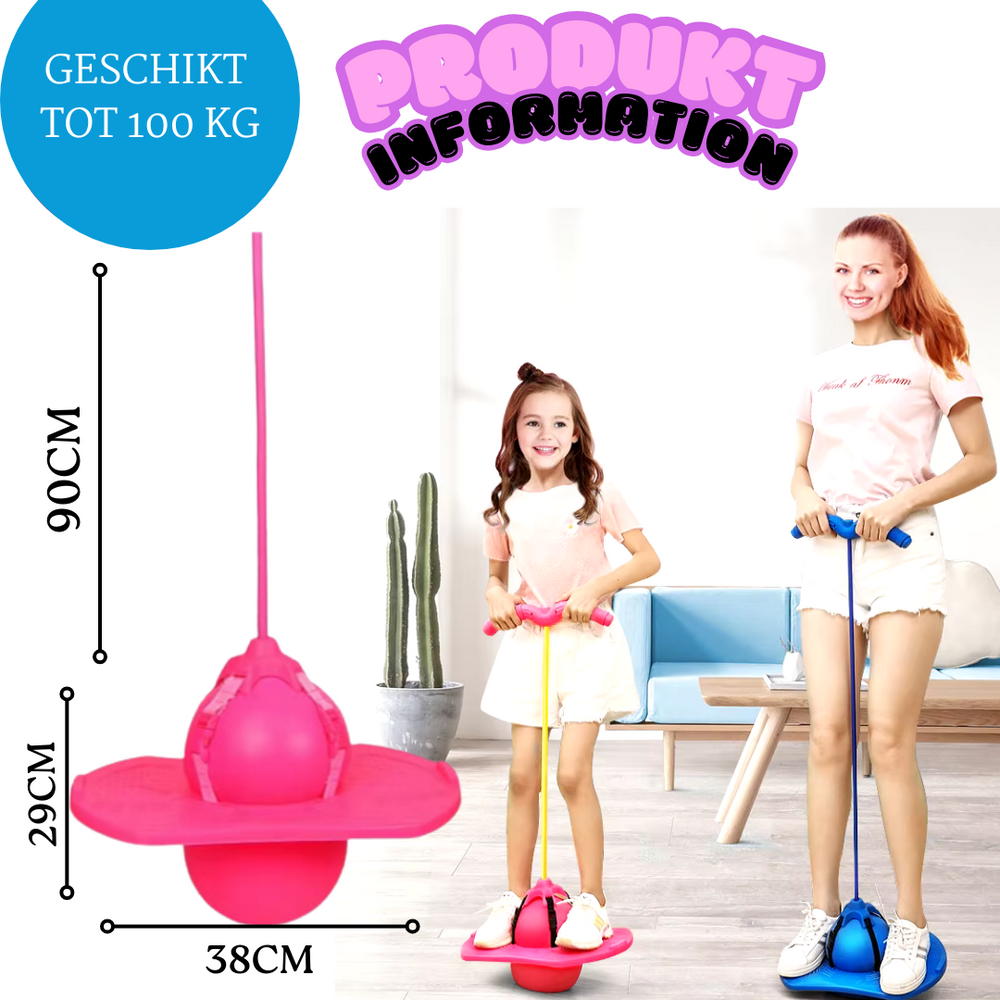 Springbal met Handvat Kind – Balans & Actief Spelen