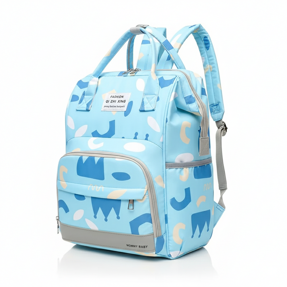Luiertas Rugzak met Geïsoleerde Vakken | NomadiCare Urban Diaper Backpack – Ruime, Waterafstotende Verzorgingstas voor Ouders