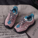Kindersneakers voor buiten met antislipzool – versterkte neus, klittenband | wandelschoenen kind