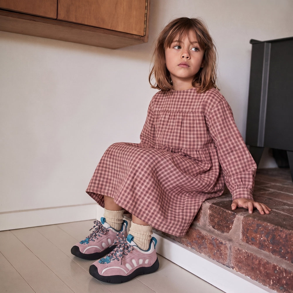Kindersneakers voor buiten met antislipzool – versterkte neus, klittenband | wandelschoenen kind