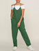 Zwangerschapsjumpsuit met grote zakken – loose fit, rekbare katoenmix | positiekleding