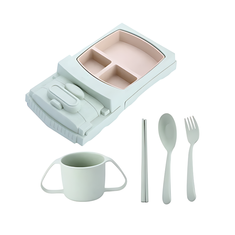 MealRacer Kinder Eetset – Autovormig, Veilig & Duurzaam voor 1-5+ Jaar