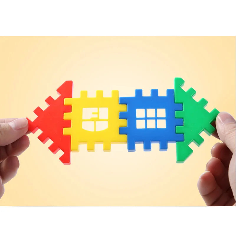 Grote Bouwstenen Set voor Kinderen – Educatieve Bouwblokken 50/100/160 Stuks
