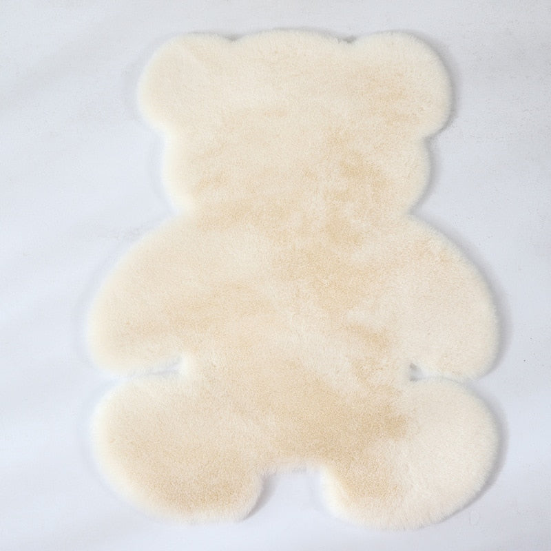 Teddybeer Vloerkleed voor Baby | Zacht & Veilig Speelkleed 60x80 of 75x105 cm